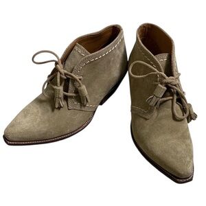 Ariat International Javea‎ Two 24 Taupe Suede Booties 6.5